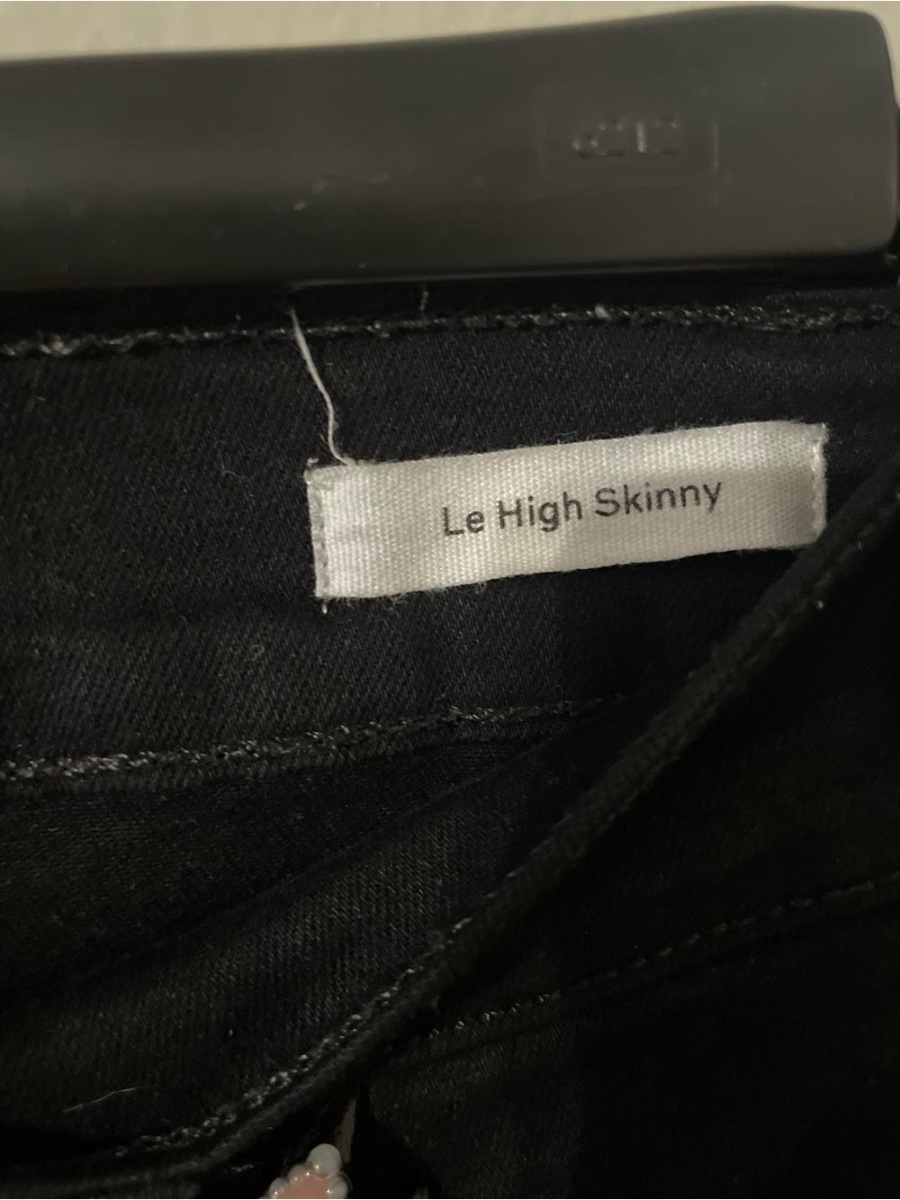 Frame Denim Black High-Rise Skinny Jeans NWOT Sz- Ladies 29 - Picture 7 of 7